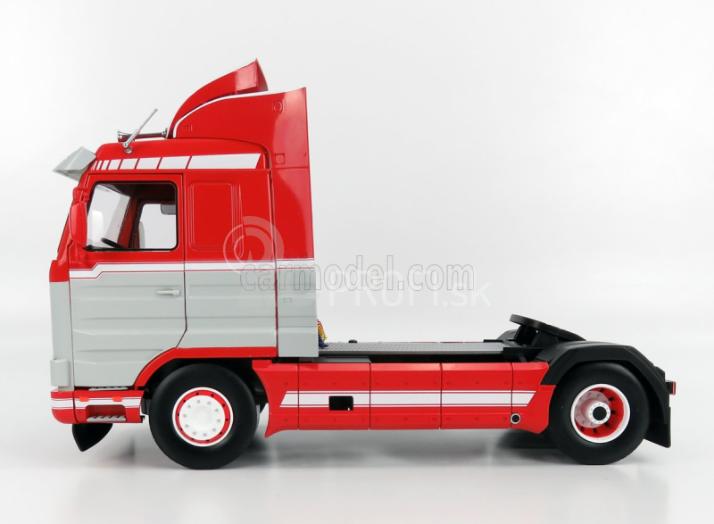 Road-kings Scania 143m 500 Streamline ťahač 2-assi 1995 1:18 červená sivá biela