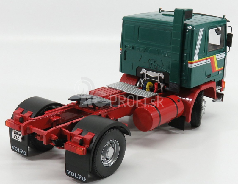 Road-kings Volvo F12 ťahač 1977 1:18 zelená červená