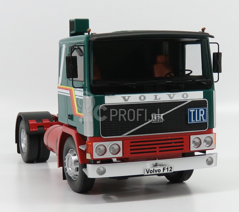 Road-kings Volvo F12 ťahač 1977 1:18 zelená červená