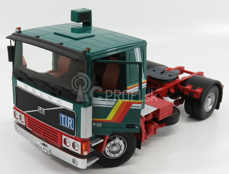 Road-kings Volvo F12 ťahač 1977 1:18 zelená červená