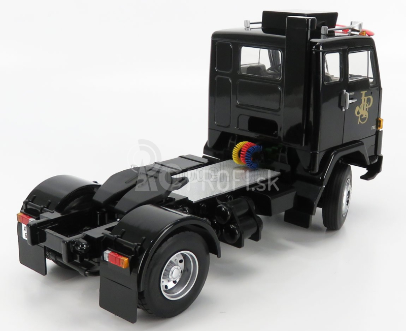 Road-kings Volvo F88 Tractor Truck Team Jps 2-assi 1977 1:18 čierna