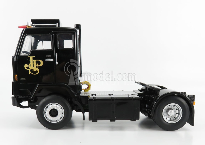 Road-kings Volvo F88 Tractor Truck Team Jps 2-assi 1977 1:18 čierna