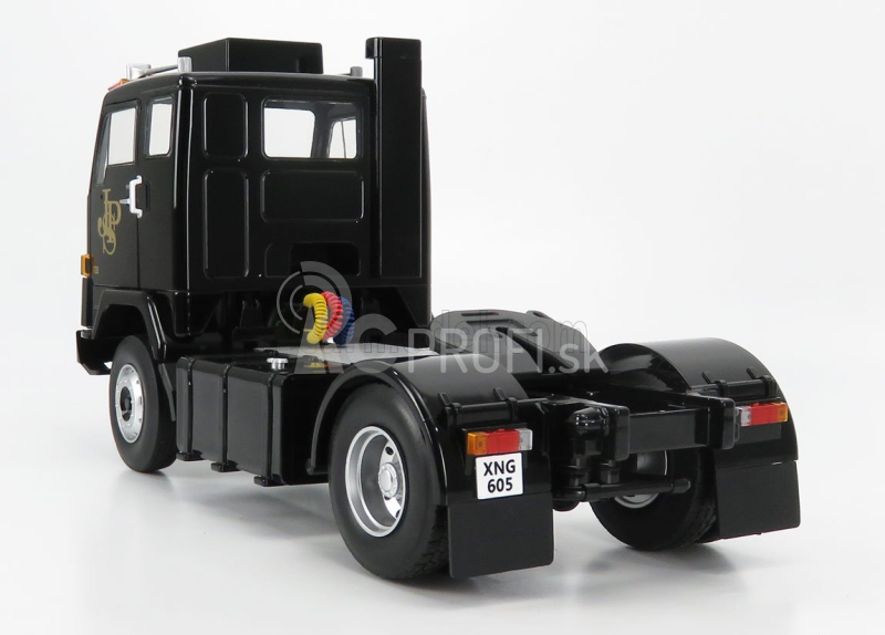 Road-kings Volvo F88 Tractor Truck Team Jps 2-assi 1977 1:18 čierna