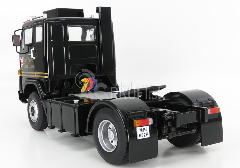 Road-kings Volvo F88 Tractor Truck Team Lotus s Union Jack 2-assi 1978 1:18 čierna