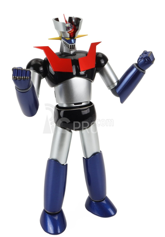 Robot Bandai Metal - Mazinga Z - Gx-105 Postavička Mazinger Z Robot - Kaku Shin Modrá Strieborná Červená Čierna