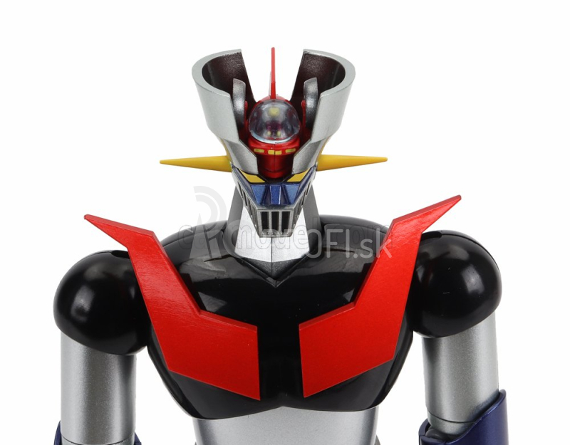 Robot Bandai Metal - Mazinga Z - Gx-105 Postavička Mazinger Z Robot - Kaku Shin Modrá Strieborná Červená Čierna