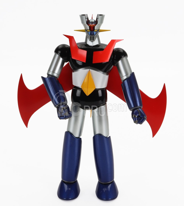 Robot Bandai Metal - Mazinga Z - Gx-105 Postavička Mazinger Z Robot - Kaku Shin Modrá Strieborná Červená Čierna