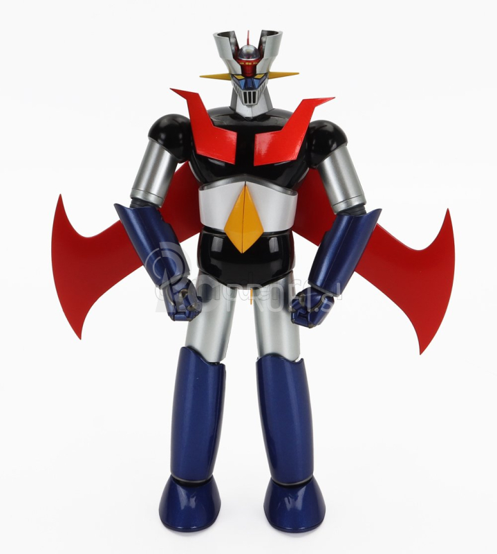 Robot Bandai Metal - Mazinga Z - Gx-105 Postavička Mazinger Z Robot - Kaku Shin Modrá Strieborná Červená Čierna