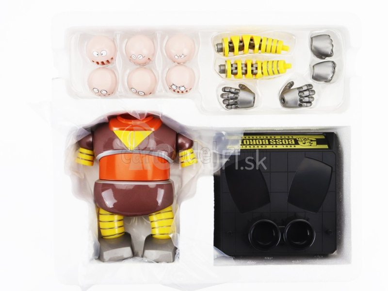 Robot Bandai Metal Serie Grande Mazinga Z - Gx-10r Postavička Boss Robot Brown Copper Yellow