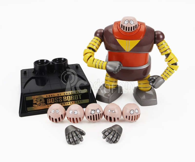 Robot Bandai Metal Serie Grande Mazinga Z - Gx-10r Postavička Boss Robot Brown Copper Yellow