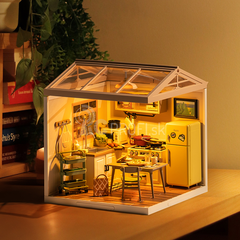 RoboTime Miniature House Kitchen Happy Meals