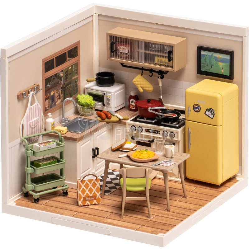 RoboTime Miniature House Kitchen Happy Meals