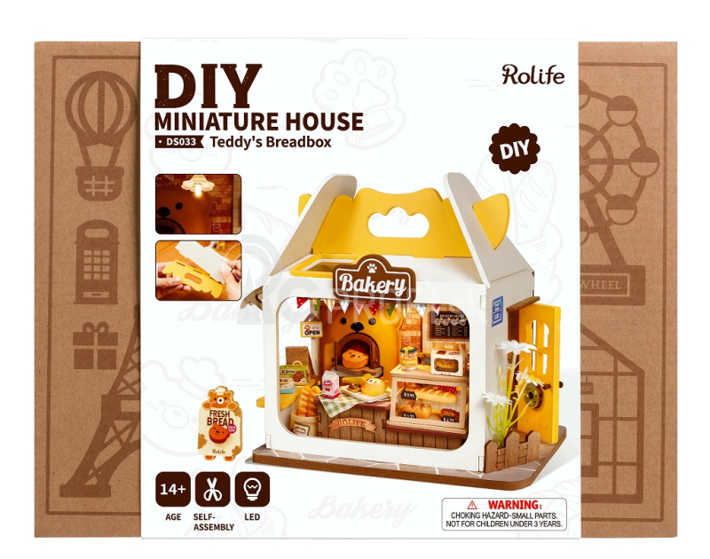 RoboTime miniatúrny domček Winnie the Pooh Bakery