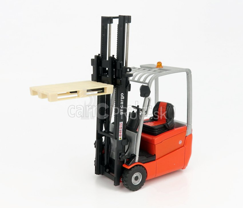 Ros-model Bt cargo B316 Carrello Elevatore Verticale - Vertikálny zberač objednávok 3 kolieska 1:23 Black Orange