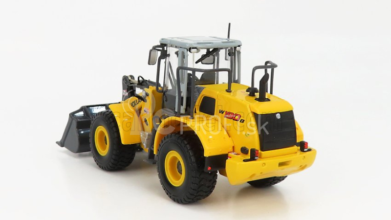 Ros-model New holland W190b Ruspa Gommata - traktor škrabák 1:50 žltý