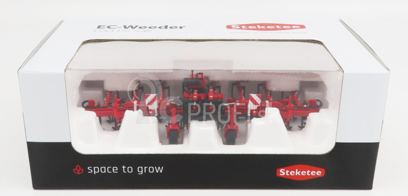 Ros-model príslušenstvo Lemken Steketee Ec-weeder Sarchiatore 1:32 Red Black