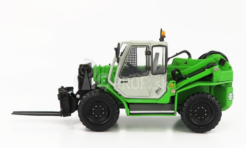 Ros-model Sennebogen 305 Multihandler Teleskopický traktor 1:50 zelená strieborná