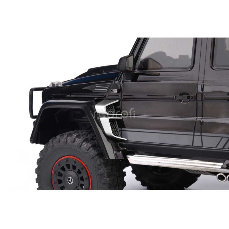 Sada bočných aerodynamických mriežok výfuku pre TRX-4/6 G500 / G63, strieborná