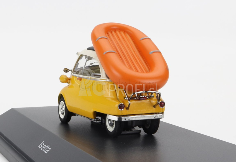 Schuco BMW Isetta 1955 1:43 žltá biela