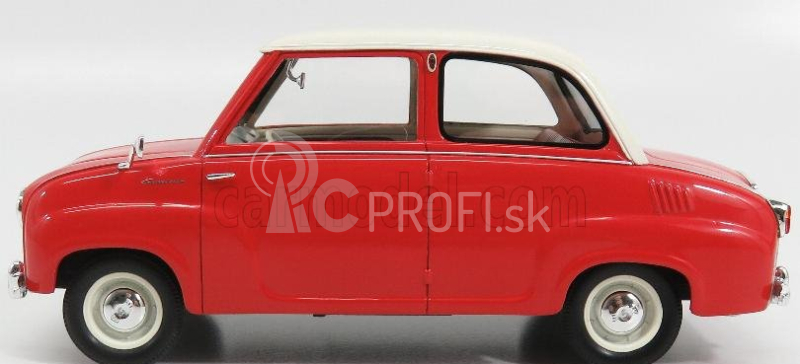 Schuco Goggomobil T250 Limousine 1964 1:18 Červená biela