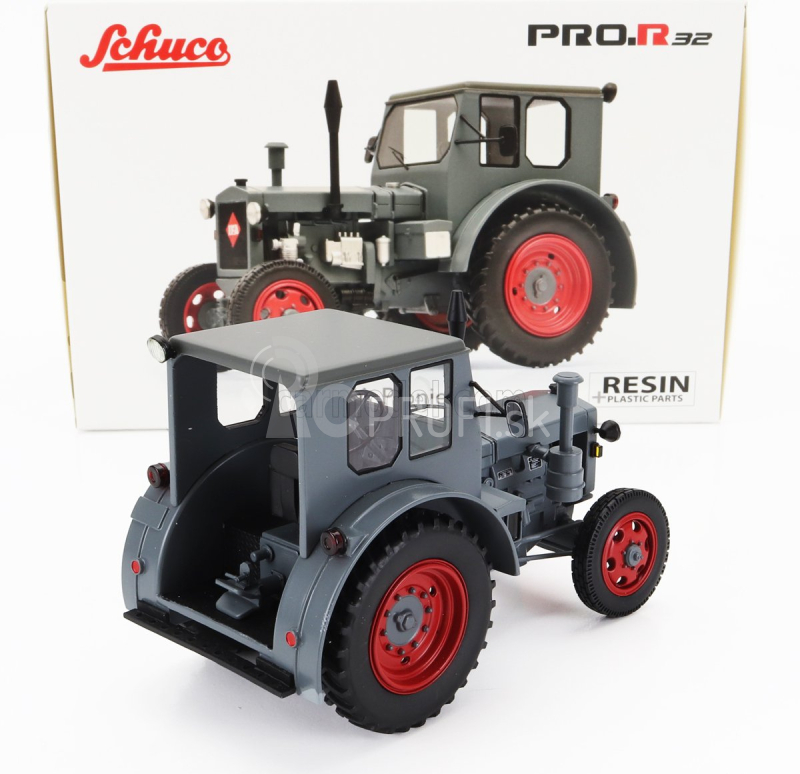 Schuco IFA Rs 01 Pioner Traktor 1950 1:32 zeleno-sivý