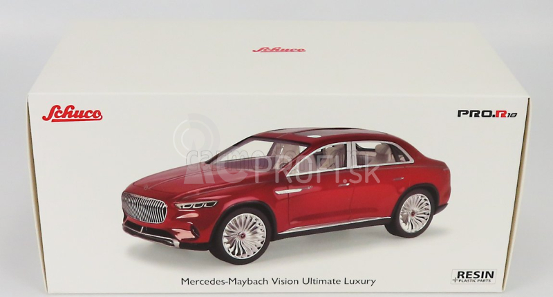 Schuco Mercedes Benz Maybach Ultimate Luxury 2019 1:18 Červená