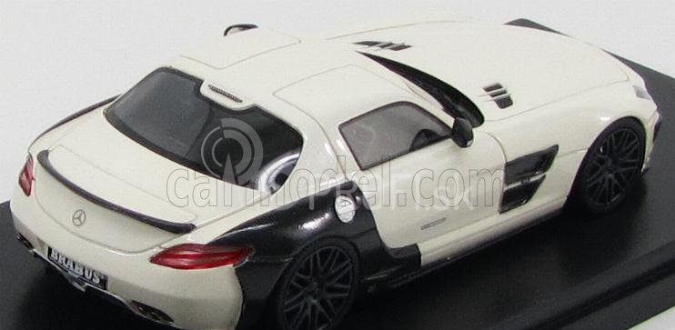 Schuco Mercedes Benz Sls Coupe Brabus 700 Biturbo 2011 1:43 biela čierna