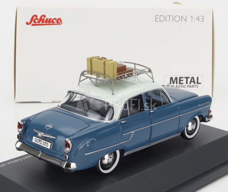 Schuco Opel Kapitan Riviera 1957 1:43 2 tóny modrá