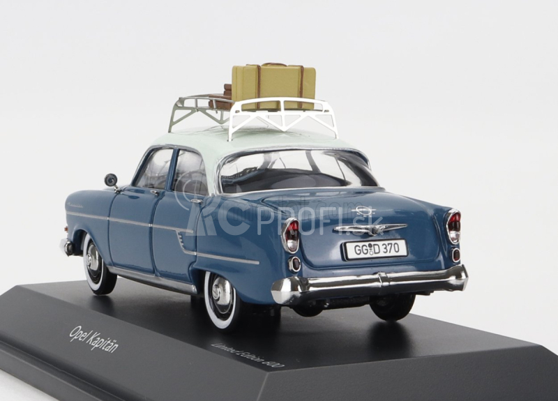 Schuco Opel Kapitan Riviera 1957 1:43 2 tóny modrá