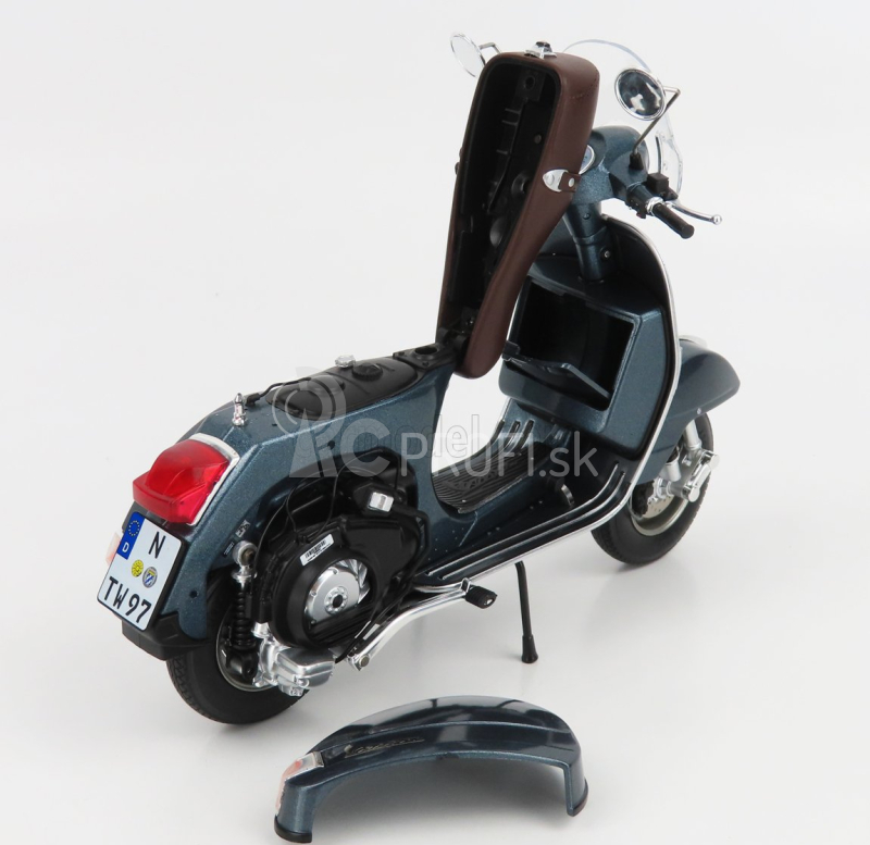 Schuco Piaggio Vespa 150 Px 1978 1:10 sivá