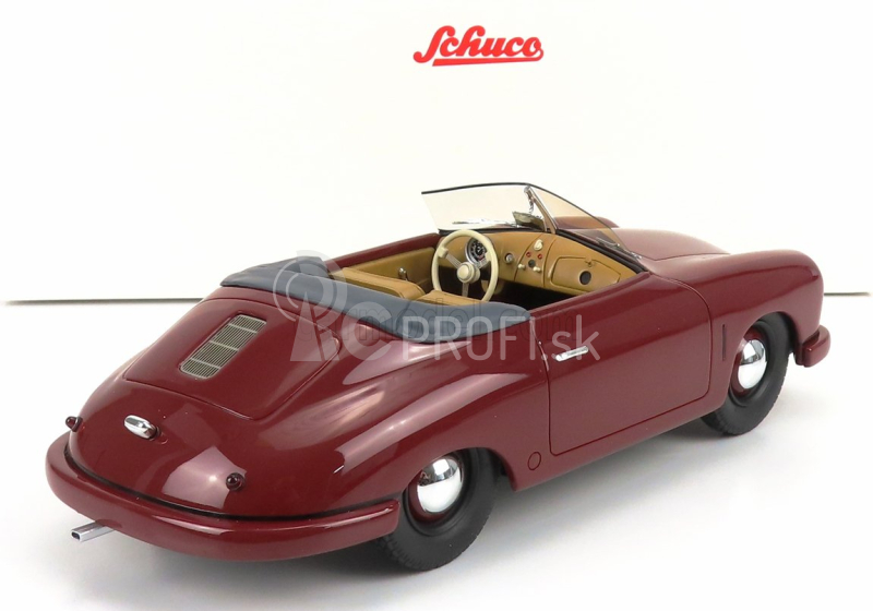 Schuco Porsche 356 Spider Open 1948 1:18 Červená