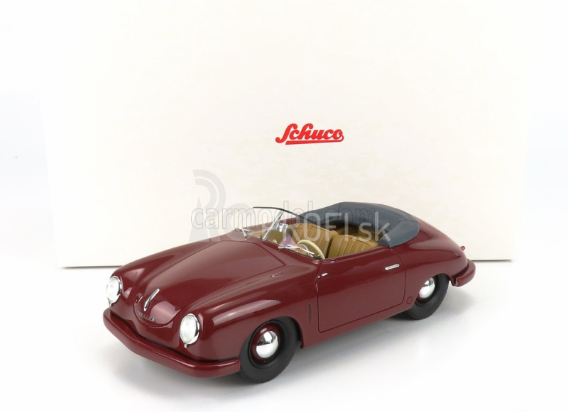 Schuco Porsche 356 Spider Open 1948 1:18 Červená