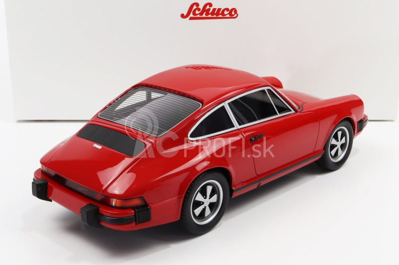 Schuco Porsche 911 Coupe 1974 1:18 Červená