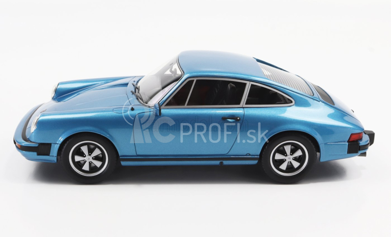 Schuco Porsche 911 Coupe 1974 1:18 Modrá