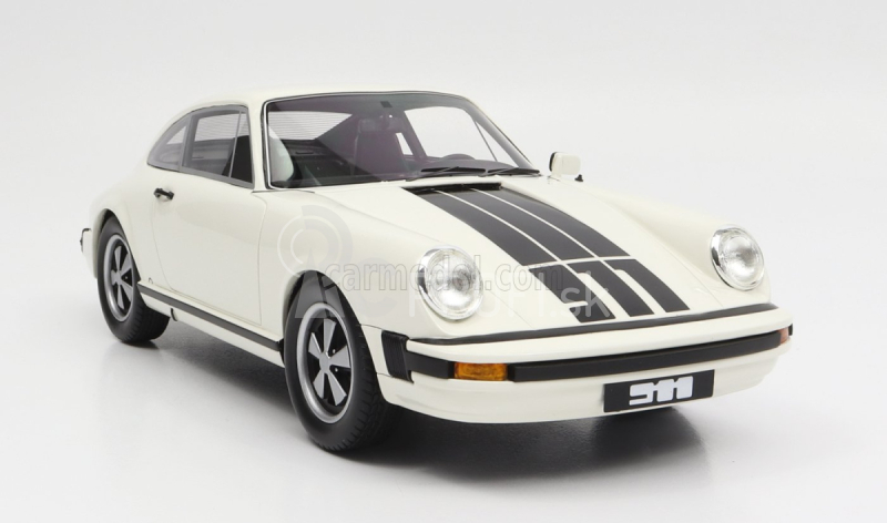 Schuco Porsche 911 Coupe 1977 1:18 biela čierna