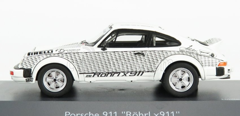 Schuco Porsche 911 Coupe Walter Rohrl 1969 1:43 biela čierna