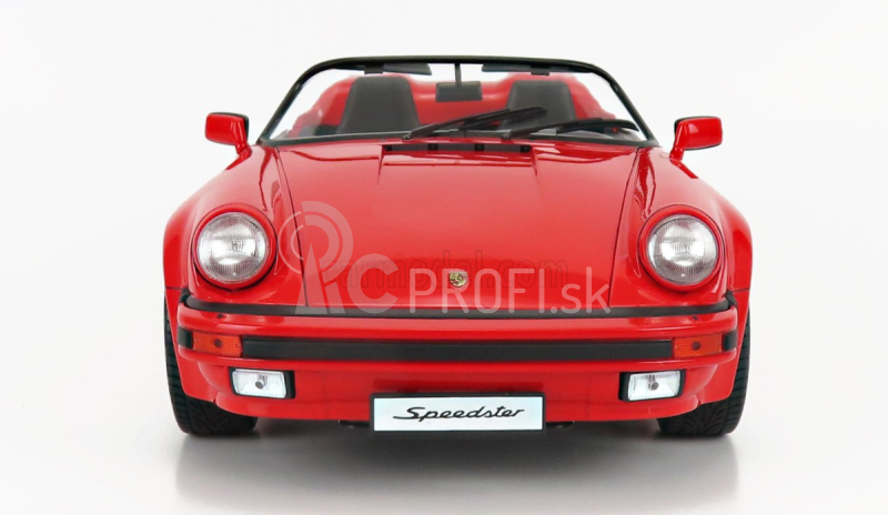 Schuco Porsche 911 Speedster Cabriolet Otvorený 1989 1:12 Červená