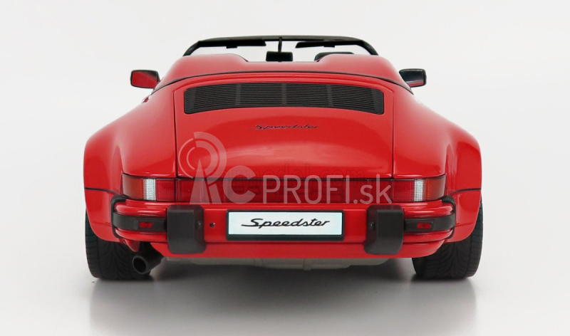 Schuco Porsche 911 Speedster Cabriolet Otvorený 1989 1:12 Červená