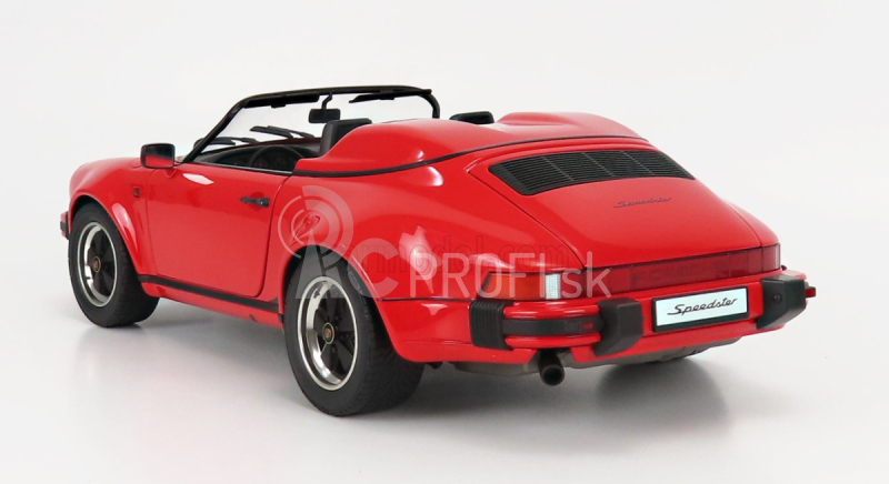 Schuco Porsche 911 Speedster Cabriolet Otvorený 1989 1:12 Červená