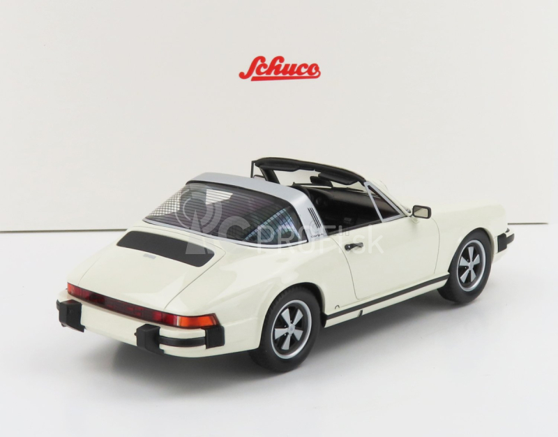 Schuco Porsche 911 Targa 1977 1:18 Biela