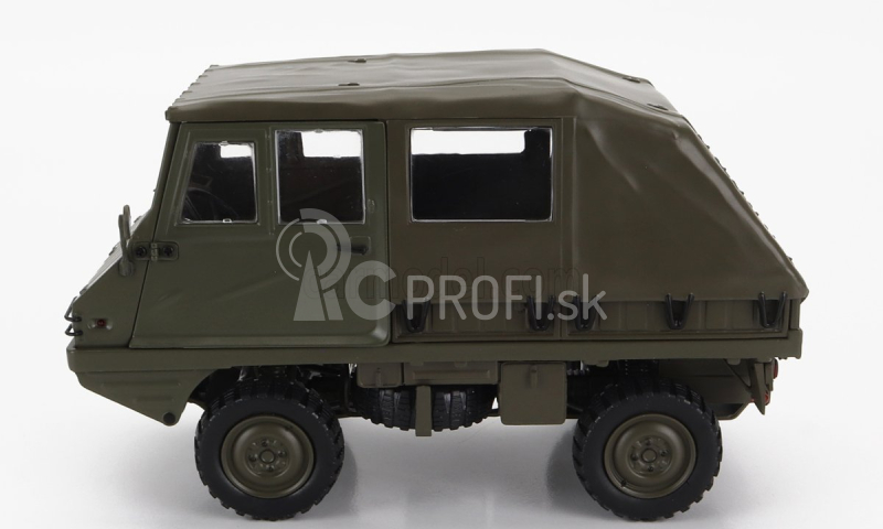 Schuco Steyr-puch Haflinger Obh 1975 1:18 Vojenská zelená