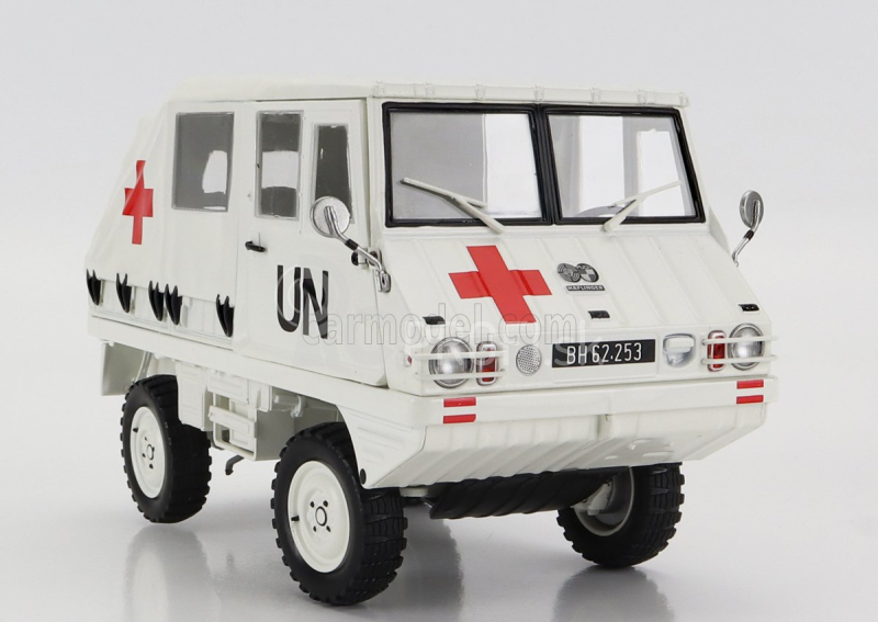 Schuco Steyr-puch Haflinger Un Ambulance 1975 1:18 Biela