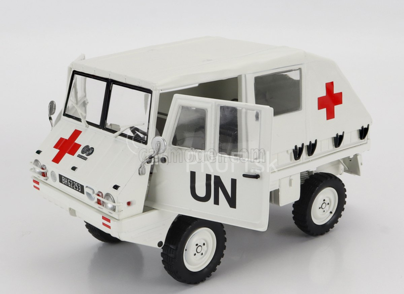 Schuco Steyr-puch Haflinger Un Ambulance 1975 1:18 Biela