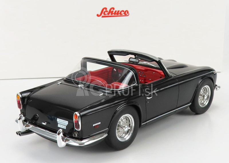 Schuco Triumph Tr5 Spider otvorený 1968 1:18 čierny