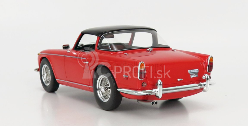 Schuco Triumph Tr5 Spider uzavretý 1968 1:18 červená čierna