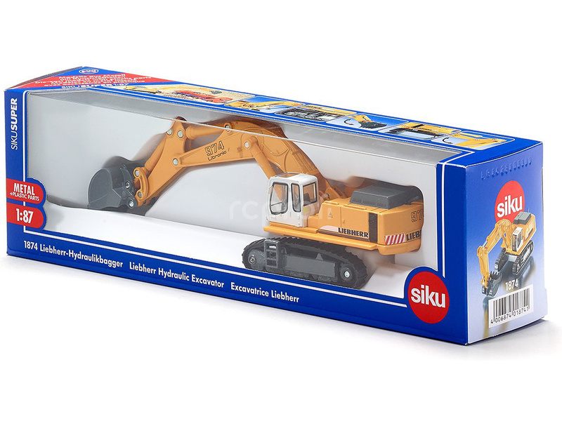 SIKU Super – Liebherr hydraulický bager 1:87