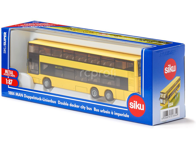 SIKU Super – MAN dvojposchodový linkový autobus 1:87