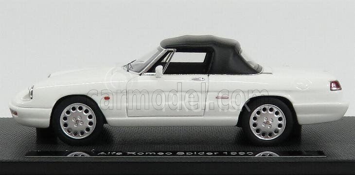 Silas Alfa romeo Spider Closed 1990 4ª Ed Ultima Serie - The Last 1:43 Bianco Freddo - White