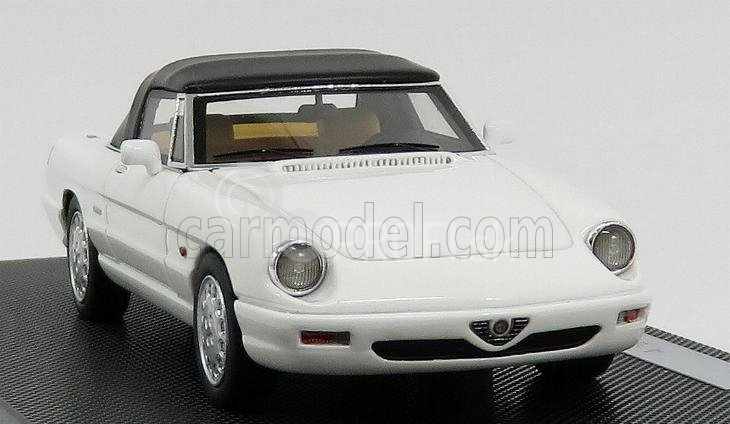 Silas Alfa romeo Spider Closed 1990 4ª Ed Ultima Serie - The Last 1:43 Bianco Freddo - White