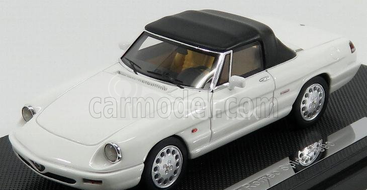 Silas Alfa romeo Spider Closed 1990 4ª Ed Ultima Serie - The Last 1:43 Bianco Freddo - White